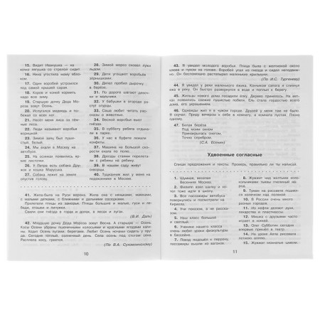 Training apparatus. GEF. Russian language. All types of control cheating 2 class. Batyreva S. G.-1