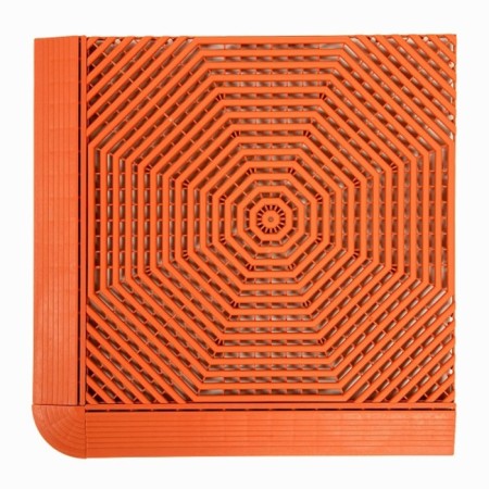 HELEX garden paths, 40 × 40 × 1.8 cm, terracott-2