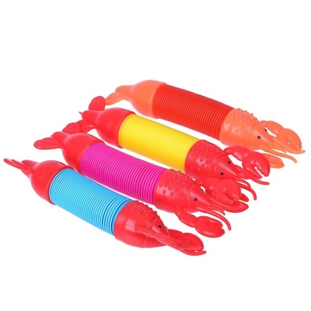 Developing toy "crab", color mix-4