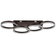 Causteen with PDU 1502/4 LED 160W 3000-6000k Dimmer Coffee 98x30x17 cm Bayerlux