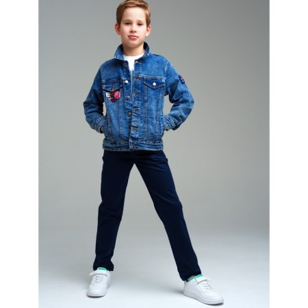 Denim jacket for a boy PlayTode, height 176 cm-3