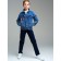 Denim jacket for a boy PlayTode, height 176 cm