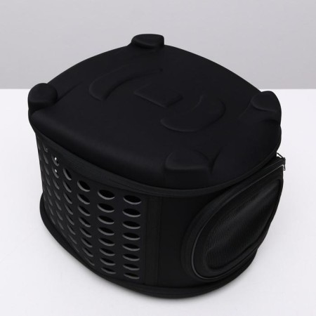 The folding bag is large, the EVA material, 42.5 x 37.5 x 29.5 cm, black-7