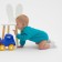 Svitsht-combineson children's minku emerald color, height 56-62 cm