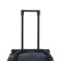 Small suitcase 20 ", a road bag with a zipper, black color