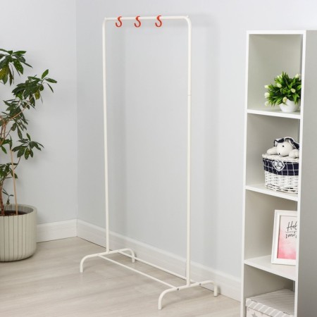 Floor hanger for clothes "Rainbow", 82 × 39 × 147 cm, white color-1