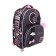 School backpack by Ergon. Spray Across 194 37*28*12 Virgo + Pen, Back Cher/Rose 24-194-9