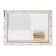 Canvas on a subframe of 1.6x18x24 cm, cotton 100%, acrylic soil, fine -grained, 280g/m²