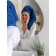 A set of terry towers Limogen, size 30x50 cm, 50x90 cm, 70x140 cm, blue