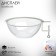 The display is semicircular for small goods Bowl- the lower section, 27 × 27 × 10.5 cm