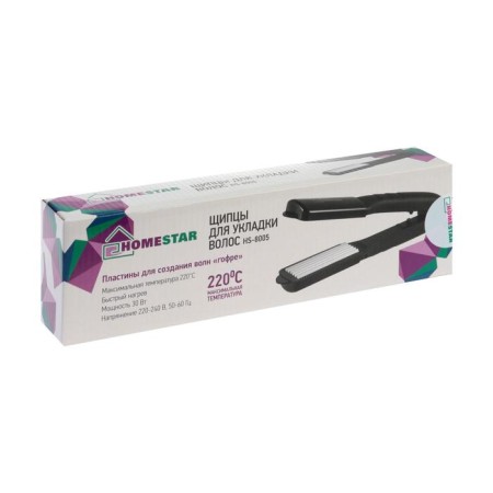 Homestar HS-8005, 30 W, 30 W, aluminum coating, 33x80 mm, 220 ° C, black-4