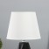 Table lamp "Fine" 1x40W E14 black 19.5x19.5x35.5cm