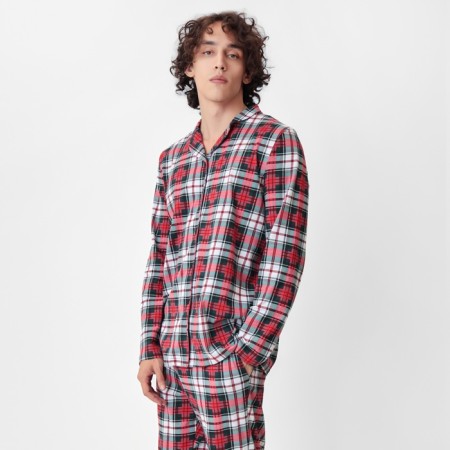 New Year. Pajama men's kaftan cchristmas time size 52-4