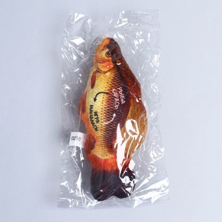 A toy for cats with mint "Fish", 18.3 x 8 cm-8