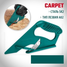 Construction knife kraftool 0930_z02, for flooring
