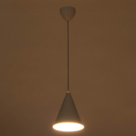 Lamp Bayerlux "cone" 1x40W E14 white 16x16x20cm-2
