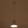 Lamp Bayerlux "cone" 1x40W E14 white 16x16x20cm