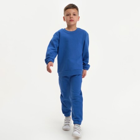 Kidshot (sweatshirt, trousers) KAFTAN "BASIC Line", size 34 (122-128), blue color-4