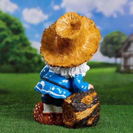 Garden Figure "Dwarf Lesovik" 35x27x49cm-3