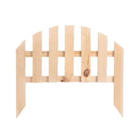 Decorative fence, 28 × 50 cm, 1 section, wood, Greengo-6