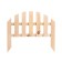 Decorative fence, 28 × 50 cm, 1 section, wood, Greengo