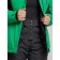 Ski costume female winter, size 44, green color