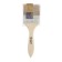 Brush flat tundra, mixed bristles, wooden handle, 2.5 ", 63 mm