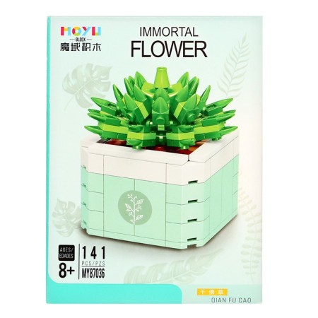 Designer Flowers "Cactus in Kashpo", 141 details-3