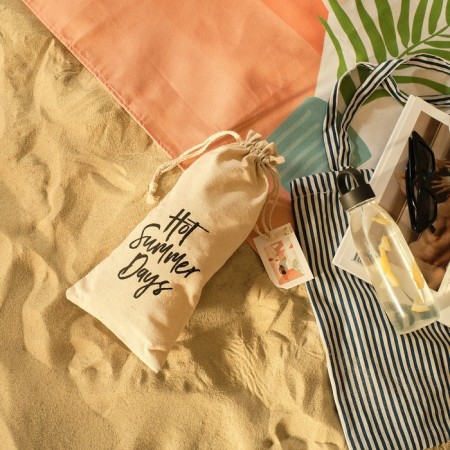 Towel beach Ethel "Girl in a swimsuit" 96x146 cm, 100% cotton-3