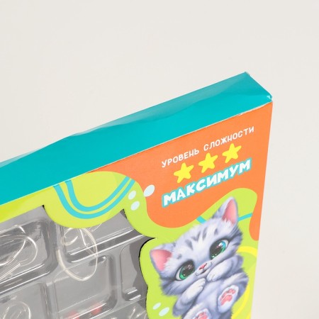 Restoring Metal puzzle 30 pcs "Fluffy"-7
