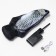 Toy for cats "thick-roller" with a moving tail and with a USB-ship, 28 cm