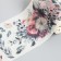 Adhesive tape paper "Pink flowers" width 5.4 cm winding 3 m 5.4x3.8x3.8 cm