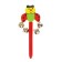 A rattle with bells "Beasts", mix