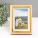 Photo frame plastic 10x15 cm "Stefania" light tree with white 4.4x15x20 cm