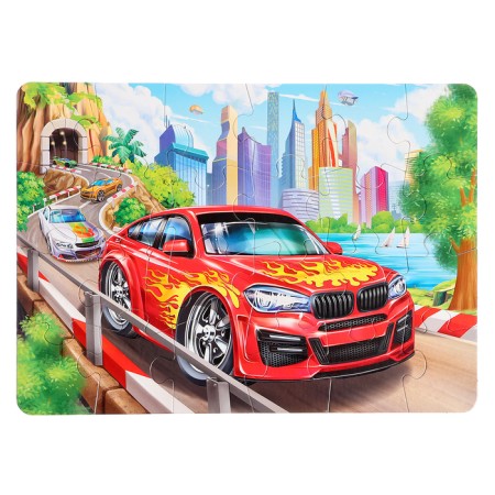 Maxi-Puzzles 2 in 1 "Transformers + Cars No. 1", 24 and 24 elements-2