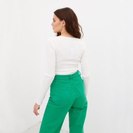 Female jumper with a neckline Mist, p. 48-50, white-2