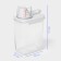 A container for washing powder and air conditioning, with a measured glass, 1800 ml