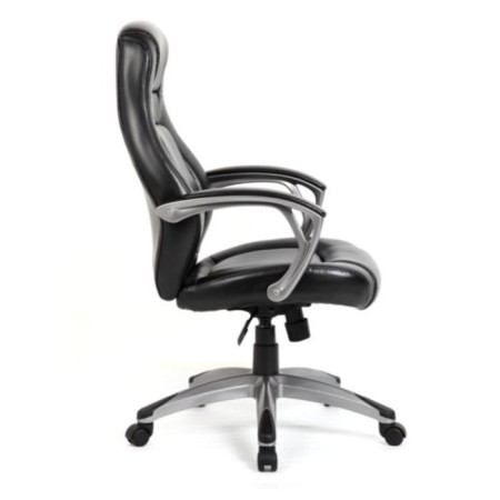 Office armchair Brabix Turbo EX-569, eco-leather, sports design, black-2