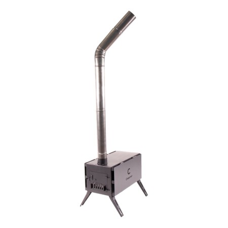 Fireplane "Rastype" Light Big, 1 mm steel with screens and corner pipes