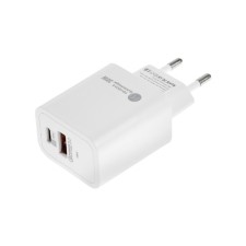 Network charger Luazon LZZ-22, USB, Type-C, 2 A, white