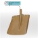 Metal shovel bucket, 340 × 500 mm, without a bar, painted, LSU-19