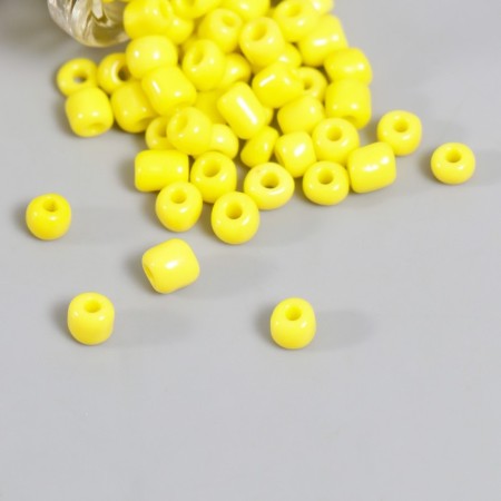 6/0 round beads in the bottle "Bright lemon" 20 g-2