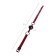 Toyfa Theater gag, PU Skin, 65 cm, red color