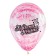 Shar Latex 12 "Graffiti Hyp", transparent crystal, set of 10 pcs., Mix