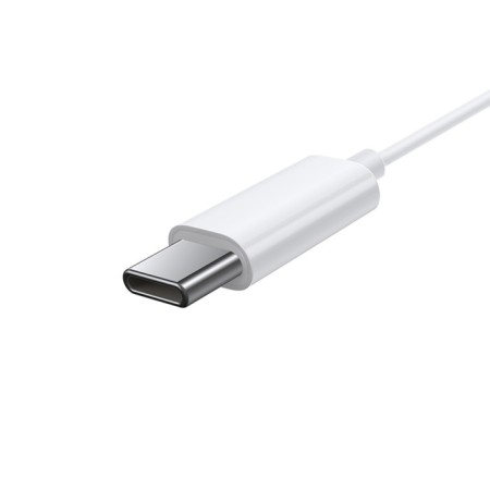Headphones Baseus C17, inserts, wired, Type-C, 1.1 m, white-5
