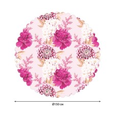 The tablecloth “Bright colors”, round, Saten, d = 150 cm