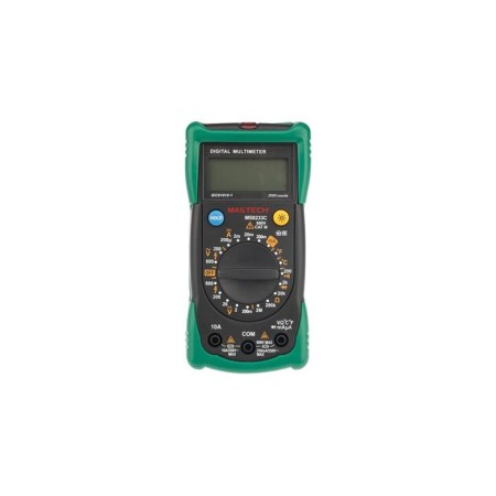 Universal Mastech MS8221C, 600 V multimeter, 600 V mode, display backlight