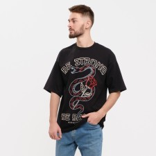 Футболка мужская KAFTAN "Be strong", черный, р. 56