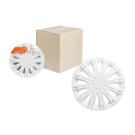 Wheel caps 15 "Sky", white, 2 pcs AIRLINE AWCC-15-12