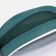 Lightning cosmetic bag, green color
